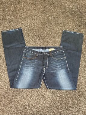 Monarchy Jeans Mens Size 33 Dark Wash
